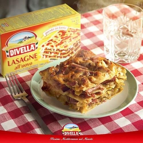 Divell Lasagne all Uovo номер 108 кори за лазаня 500 гр